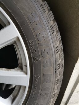 Alu kola 5x112 r17 Škoda Superb - 3
