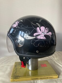 Přilba helma moto na skůtr - 3