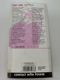 Audio kabely orig. Eagle Cable, 2x6mm/1m a 2x4,5mm/0,75m - 3