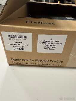 Notebook Lenovo ThinkPad T14s Gen1 - 3