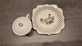 Talíř a hrnek s japonským motivem - 3