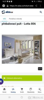 Přebalovací komoda Lotta masiv - 3