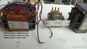 Transformátory síťové 220 V různé - 3