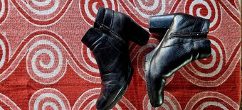 Černé jarní boty - 3