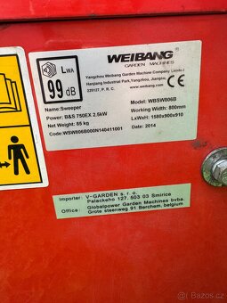 Motorový zametač/smeták - 3