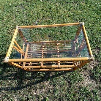 Konferenční ratanový stůl - 3