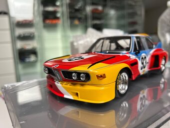 ART CAR Alexander Calder BMW 3.0CSL 1975 1:18 - 3