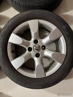 Prodám alu sadu originálních kol Equinoxe pro Peugeot 307 - 3