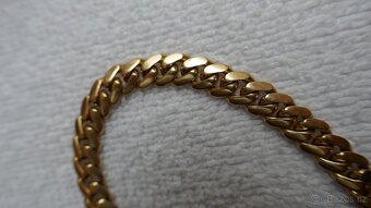 ZLATÝ NÁRAMEK PLNÝ 34G//19.5CM//8MM//14 KARÁTŮ 585 - 3