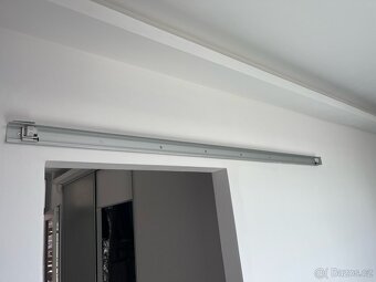Prodám posuvné pískované skleněné dveře - 3