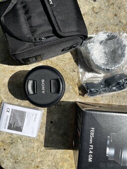Sony GM 85 mm f/1.4 zánovní objektiv v perfektním stavu - 3