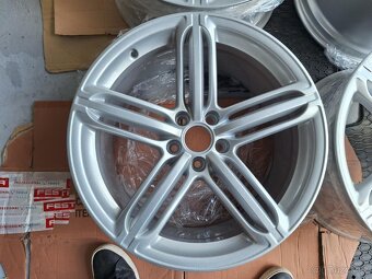 ALU KOLA R19 5x112 ORIGINÁL AUDI PO RENOVACI - 3