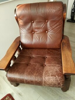 Prodám rustikální sedací soupravu - 3