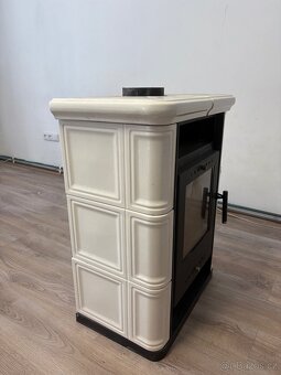 Kachlová kamna Sentra Cream 6kW - 3