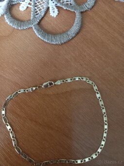 Nový zlaty náramek 1,9g - 3