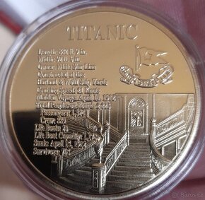Pamětní mince Titanic - 3