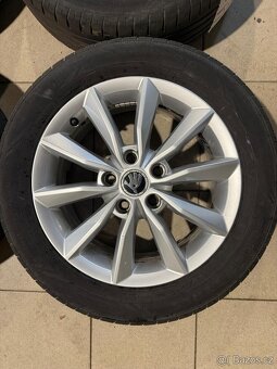 Alu kola MINORIS R16 5x112 ET46 + letní pneu - 3