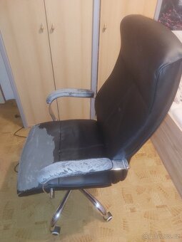 Kožená kancelářská židle - 3