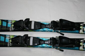 detské lyže Elan X max 90 cm , lyžaky Dalbello - 3