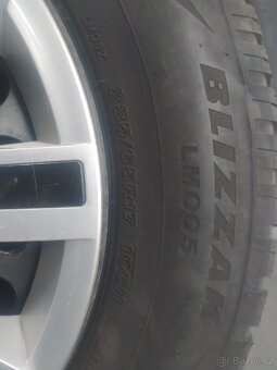 Toyota RAV4 Sada zimních kol 5x114, 3 225/65 R17 - 3