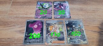 Pokémon karty hity + EX - 3