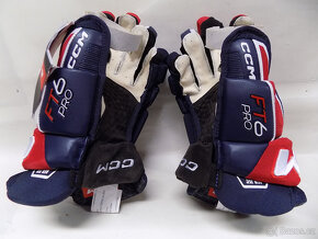 Profi rukavice CCM Jetspeed FT6 PRO (navy-red) vel.14"-NOVÉ - 3