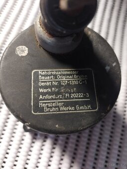 Luftwaffe letecký přístroj originál. - 3