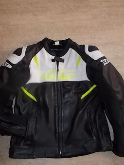 PÁNSKÁ/DAMSKA KOŽENA MOTO BUNDA 100%STAV - 3