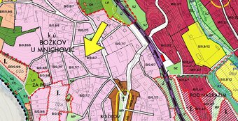 Stavební pozemek 1485 m² s chatou - Mnichovice u Prahy - 3