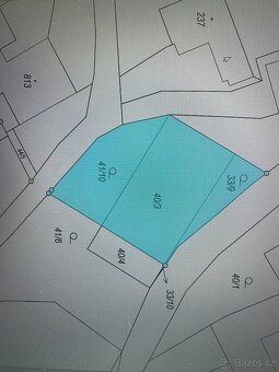 Pěkný, rovinatý stavební pozemek 901 m2 - 3