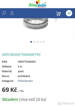 Páska na balonkovou girlandu - 3