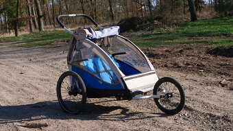 Vozík za kolo pro dvě děti XLC duo by Croozer - 3