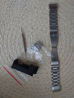 Řemínek kovový pro Garmin 7S 20mm quickstep - 3