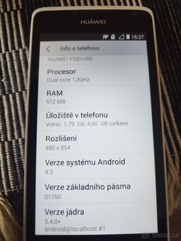Prodám telefon Huawei y 530 - 3