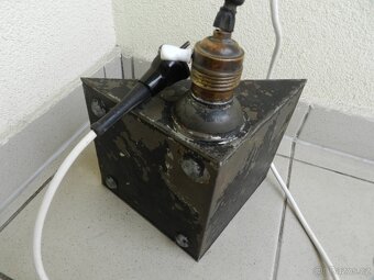 LAMPA Z FOTOKOMORY 30 léta - 3