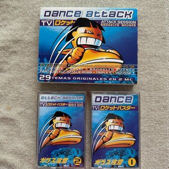 Various – Dance Attack - 2x MC audio kazeta - 3