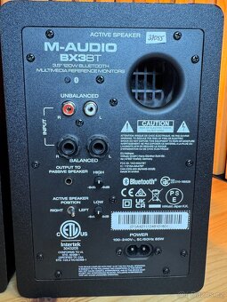 Studiové monitory M-Audio BX3 BT - 3