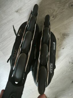 Kolečkové brusle Rollerblade vel. 42 27 cm hezký stav - 3