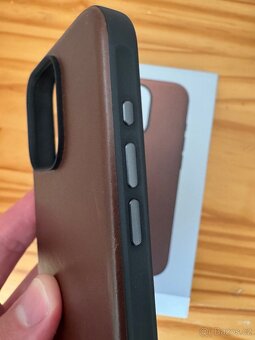 Nomad Modern Leather MagSafe kryt iPhone 15 Pro - 3