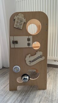 Rostoucí učicí věž 3v1 Elis Design – Bublina MAX (75 cm) - 3