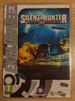 Prodám PC retro hru Silent Hunter III - 3