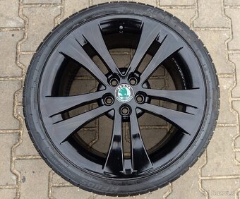 Disky originální Škoda Fabia II, Roomster 5x100 R17 - 3
