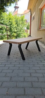 Konferenční stolek z modřínu - 3