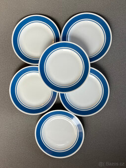 Rosenthal 6x dezertní talíř Modrý lem 17 cm - 3