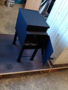 Dřevěná udírna - SET - 3