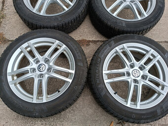 Superb III / Passat B8 - alu 7x17 et40 + zimní 215/55/17 - 3