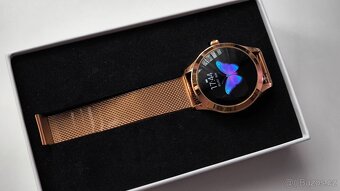 Dámské nádherné chytré hodinky KW10 Rose Gold - 3