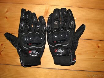 Rukavice textilní s chrániči Nové - 3