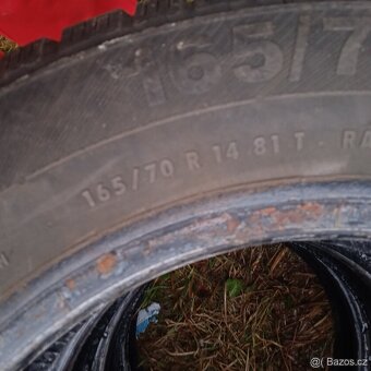 Sada zimnich pneu rozměr 165/70/14 - 3