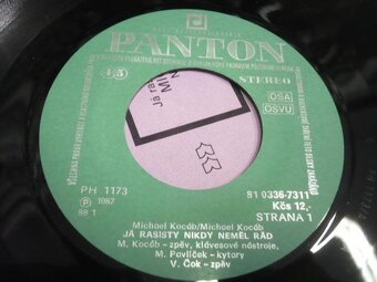 Michael Kocáb ‎– Já rasisty nikdy neměl rád (SP) - 3